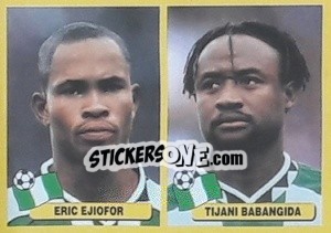 Sticker Eric Ejiofor / Tijani Babangida