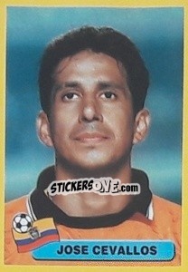 Sticker Jose Cevallos - Mundial Korea Japòn 2002 n. 425 - Navarrete