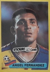 Sticker Angel Fernandez - Mundial Korea Japòn 2002 - Navarrete