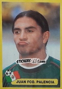 Sticker Juan F. Palencia - Mundial Korea Japòn 2002 - Navarrete