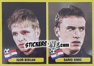 Cromo Igor Biscan / Dario Simic