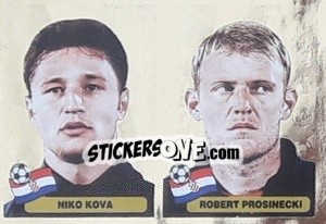 Sticker Niko Kovac / Robert Prosinecki - Mundial Korea Japòn 2002 - Navarrete