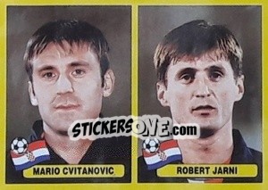 Sticker Mario Cvitanovic / Robert Jarni