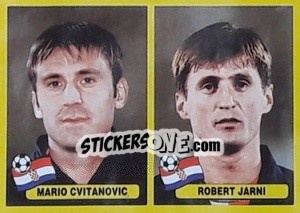 Cromo Mario Cvitanovic / Robert Jarni