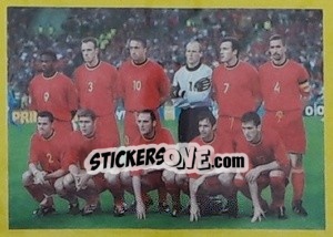 Sticker Equipo - Mundial Korea Japòn 2002 - Navarrete