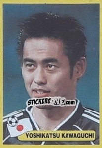 Sticker Yoshikatsu Kawaguchi - Mundial Korea Japòn 2002 - Navarrete