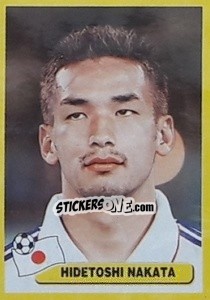 Sticker Hidetoshi Nakata - Mundial Korea Japòn 2002 n. 484 - Navarrete