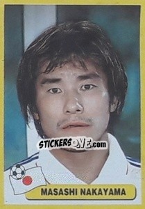 Sticker Masashi Nakayama - Mundial Korea Japòn 2002 - Navarrete
