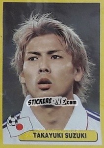 Sticker Takayuki Suzuki - Mundial Korea Japòn 2002 n. 489 - Navarrete