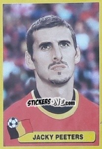 Sticker Jacky Peeters - Mundial Korea Japòn 2002 - Navarrete