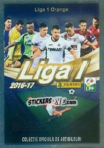 Figurina Logo Liga I - Liga 1 Romania 2016-2017 - Panini