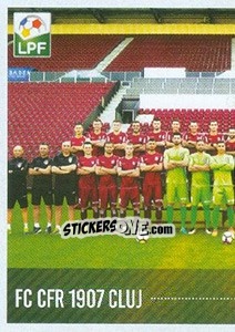 Sticker Team Photo (puzzle 1) - Liga 1 Romania 2016-2017 - Panini