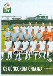 Sticker Team Photo (puzzle 1) - Liga 1 Romania 2016-2017 - Panini