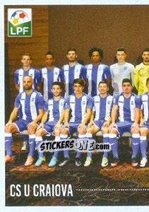 Cromo Team Photo (puzzle 1) - Liga 1 Romania 2016-2017 - Panini