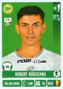 Sticker Robert Răducanu