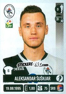 Sticker Aleksandar Šušnjar