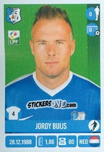 Sticker Jordy Buijs