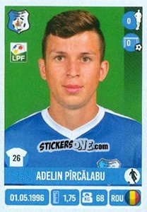 Figurina Adelin Pârcălabu - Liga 1 Romania 2016-2017 - Panini