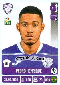 Sticker Pedro Henrique - Liga 1 Romania 2016-2017 - Panini