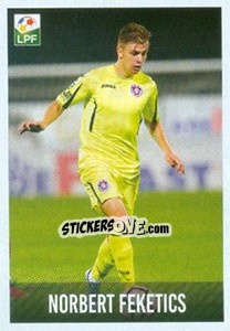 Sticker Norbert Feketics - Liga 1 Romania 2016-2017 - Panini