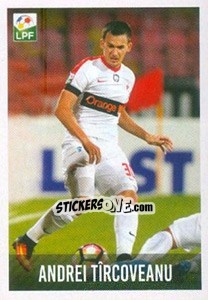 Cromo Andrei Tîrcoveanu - Liga 1 Romania 2016-2017 - Panini