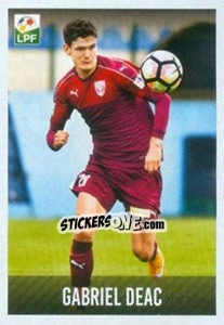 Sticker Gabriel Deac - Liga 1 Romania 2016-2017 n. 350 - Panini