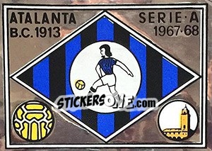 Sticker Scudetto - Calciatori 1967-1968 n. 2 - Panini