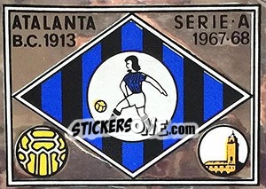 Sticker Scudetto - Calciatori 1967-1968 - Panini