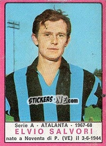 Cromo Elvio Salvori - Calciatori 1967-1968 n. 10 - Panini