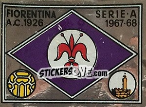 Sticker Scudetto - Calciatori 1967-1968 n. 66 - Panini