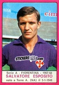 Figurina Salvatore Esposito - Calciatori 1967-1968 - Panini