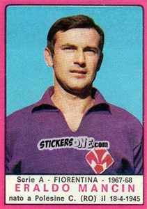 Sticker Eraldo Mancini - Calciatori 1967-1968 n. 79 - Panini