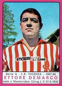 Sticker Ettore Demarco - Calciatori 1967-1968 n. 121 - Panini
