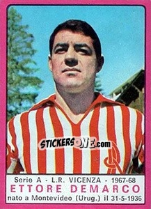 Cromo Ettore Demarco - Calciatori 1967-1968 - Panini