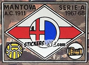 Sticker Scudetto - Calciatori 1967-1968 - Panini