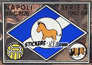Cromo Scudetto - Calciatori 1967-1968 n. 162 - Panini