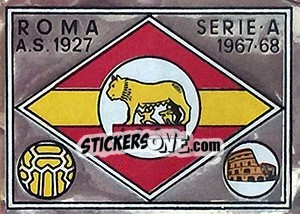 Sticker Scudetto - Calciatori 1967-1968 n. 178 - Panini