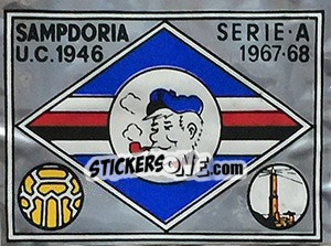 Sticker Scudetto - Calciatori 1967-1968 n. 194 - Panini