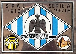 Sticker Scudetto - Calciatori 1967-1968 n. 210 - Panini