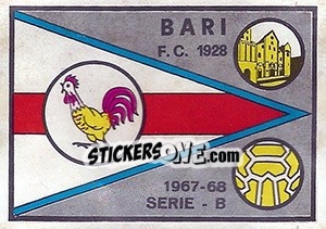 Sticker Scudetto - Calciatori 1967-1968 n. 267 - Panini