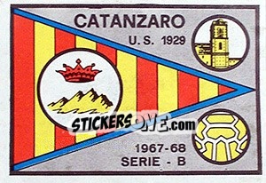 Sticker Scudetto - Calciatori 1967-1968 n. 293 - Panini