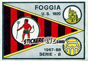 Figurina Scudetto - Calciatori 1967-1968 - Panini