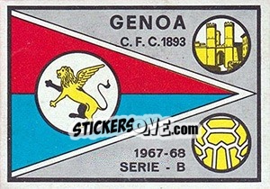 Cromo Scudetto - Calciatori 1967-1968 - Panini