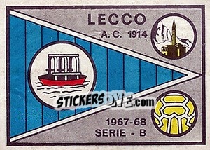 Sticker Scudetto - Calciatori 1967-1968 n. 345 - Panini