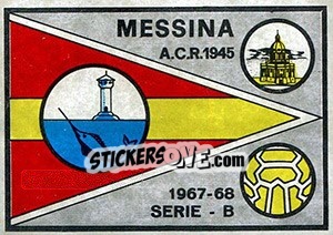 Sticker Scudetto - Calciatori 1967-1968 n. 371 - Panini