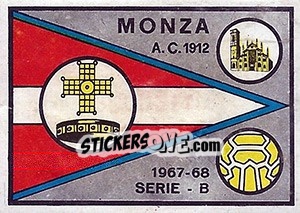 Sticker Scudetto - Calciatori 1967-1968 n. 397 - Panini