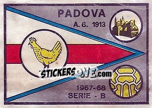 Sticker Scudetto - Calciatori 1967-1968 n. 423 - Panini