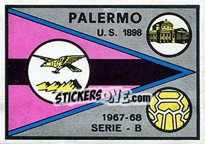 Sticker Scudetto - Calciatori 1967-1968 n. 436 - Panini