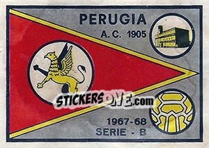 Sticker Scudetto - Calciatori 1967-1968 - Panini