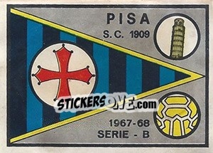 Sticker Scudetto - Calciatori 1967-1968 n. 462 - Panini